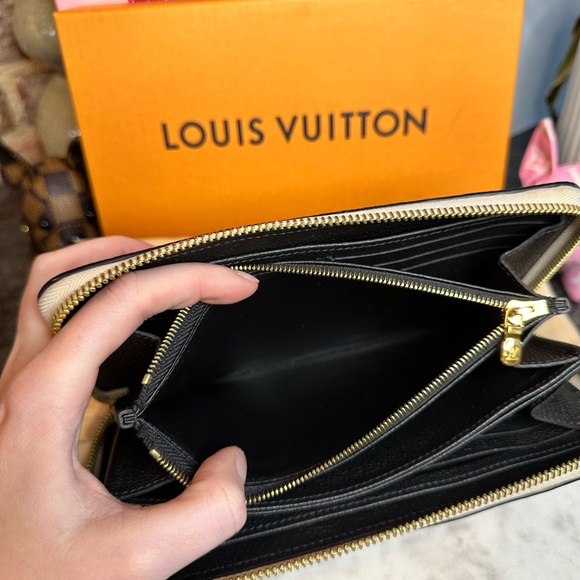 Louis Vuitton Empreinte Broderie Zippy Wallet Long Crème/Noir - Picture 8 of 16